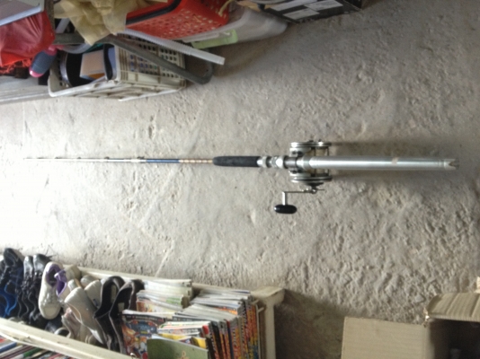 ขายลอกพร้อมคันเบ็ดPenn Senator115L 9/0