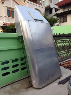 หลังคารถกระบะสแตนเลสครับ