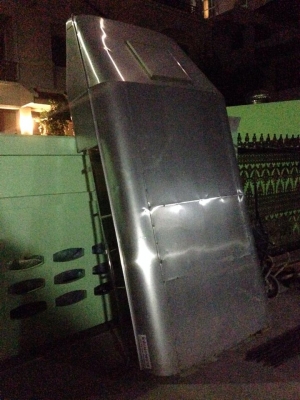 หลังคารถกระบะสแตนเลสครับ