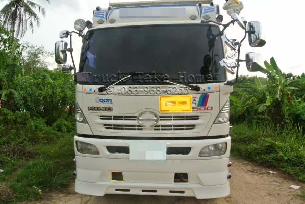HINO Siries500 รถมือหนึ่งออกห้าง   คุณณรงศักดิ์ บ้านบางเลน นครปฐม มัดจำเรียบร้อยแล้วค่ะ