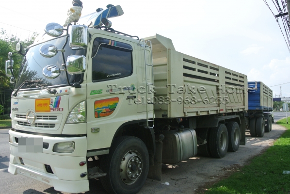 HINO Siries500 รถมือหนึ่งออกห้าง   คุณณรงศักดิ์ บ้านบางเลน นครปฐม มัดจำเรียบร้อยแล้วค่ะ