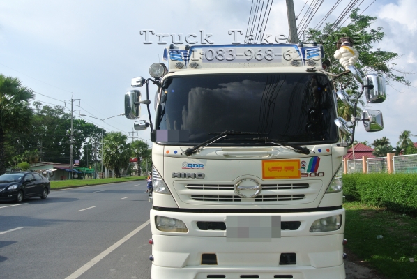 HINO Siries500 รถมือหนึ่งออกห้าง   คุณณรงศักดิ์ บ้านบางเลน นครปฐม มัดจำเรียบร้อยแล้วค่ะ