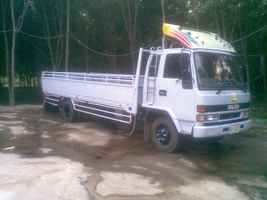 ขาย ISUZU FRR 195 แรง 6HE1 ยาว 6.00 ม. ครัชซี่สวย เครื่องเดิม เกียร์เดิม มีแอร์ เบรกทิฟฟี่