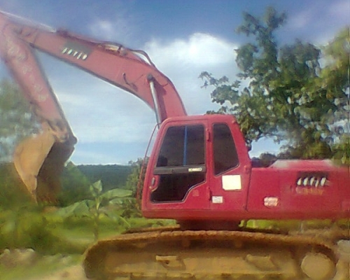 ขายรถแบคโฮ SK-200 Mark III เก่านอก ใช้งานได้ 1 ปี