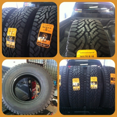 ยางใหม่ปี 2014 ขนาด 265-70 R16 ดอก AT