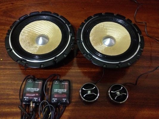 ลำโพงเเยกชิ้น PIONEER-TS-C016Aครบชุดของญี่ปุ่นสวยๆ