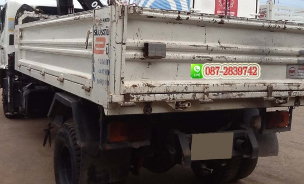 ขายรถดั้มพ์ติดเฮี้ยบ 4 ตัน HINO