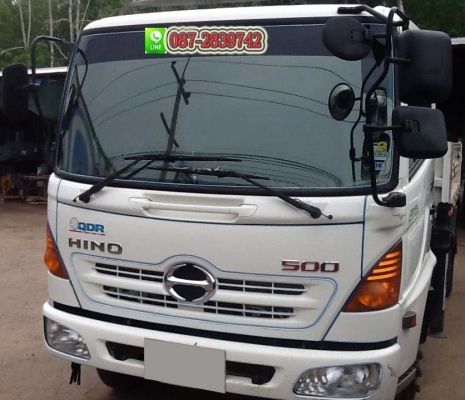 ขายรถดั้มพ์ติดเฮี้ยบ 4 ตัน HINO