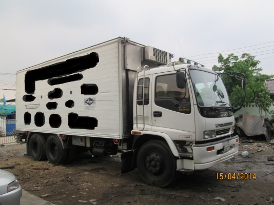 10ล้อตู้เย็น.ISUZU.FVM.230ปี48.6.30เมตร.สภาพสวยพร้อมใช้.ยางเรเดียล10เส้น.ราคา1.250.000บ