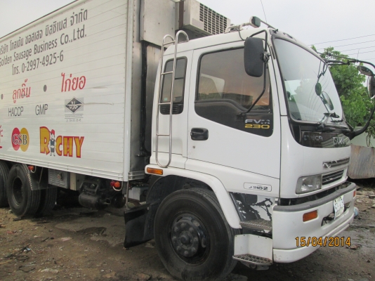 10ล้อตู้เย็น.ISUZU.FVM.230ปี48.6.30เมตร.สภาพสวยพร้อมใช้.ยางเรเดียล10เส้น.ราคา1.250.000บ