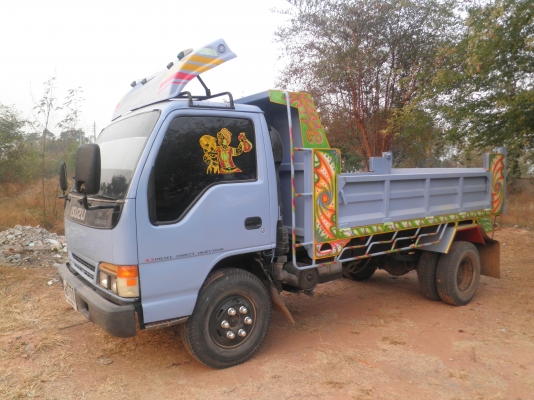 ขาย!!! ISUZU NPR 120hp(ฝาขาว) ดั้มต่อใหม่!  เฟืองท้าย F สีใหม่ เพ้นท์ลาย เครื่องดี คัสซีสวย  ขายด่วน!!! เจ้าของขายเอง
