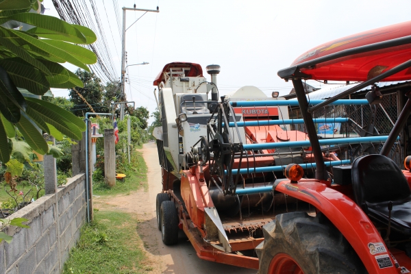 ขายรถเกี่ยว kubota dc60plus