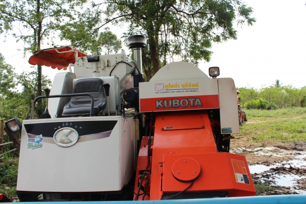 ขายรถเกี่ยว kubota dc60plus