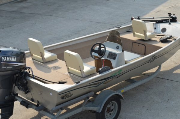 G3 Jon boat, 2004 w/40hp Yamaha 4 stroke