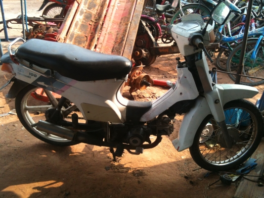 ดรีมตูดเป็ด ขาย 6,500 บาท ไม่มีทะเบียนขับได้