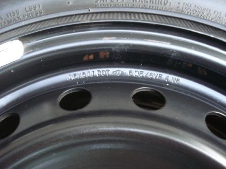 ล้อพร้อมยาง 1 วง 5 รู 114.3 ไว้เป็นอะไหล่