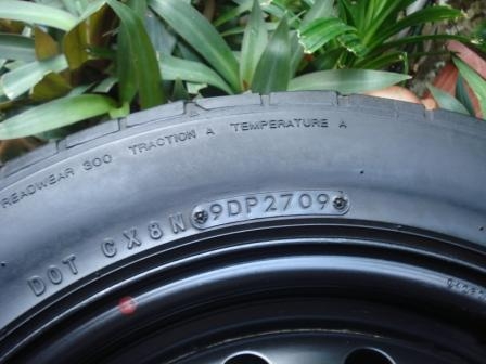 ล้อพร้อมยาง 1 วง 5 รู 114.3 ไว้เป็นอะไหล่