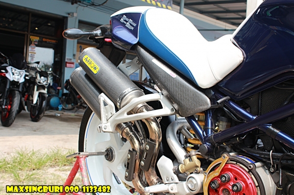 แม็กสิงห์บุรี//DUCATI S4R ปี2005 สภาพสวยมากๆ พร้อมท่อ ARROW เสียสรรพาสมิตรแล้ว 235000 ด่วน