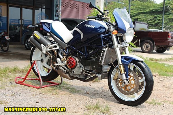 แม็กสิงห์บุรี//DUCATI S4R ปี2005 สภาพสวยมากๆ พร้อมท่อ ARROW เสียสรรพาสมิตรแล้ว 235000 ด่วน