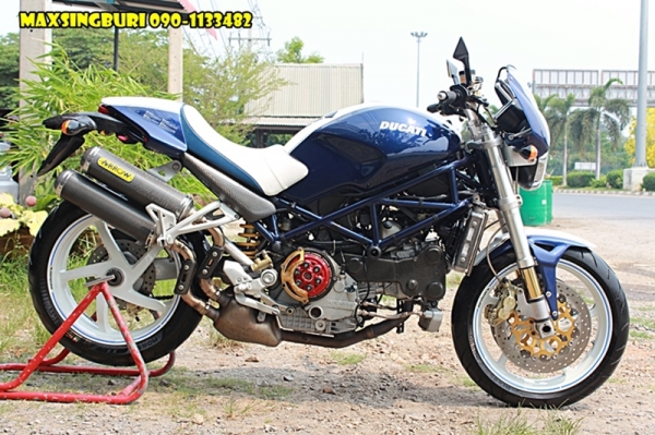 แม็กสิงห์บุรี//DUCATI S4R ปี2005 สภาพสวยมากๆ พร้อมท่อ ARROW เสียสรรพาสมิตรแล้ว 235000 ด่วน