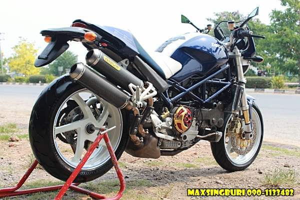 แม็กสิงห์บุรี//DUCATI S4R ปี2005 สภาพสวยมากๆ พร้อมท่อ ARROW เสียสรรพาสมิตรแล้ว 235000 ด่วน