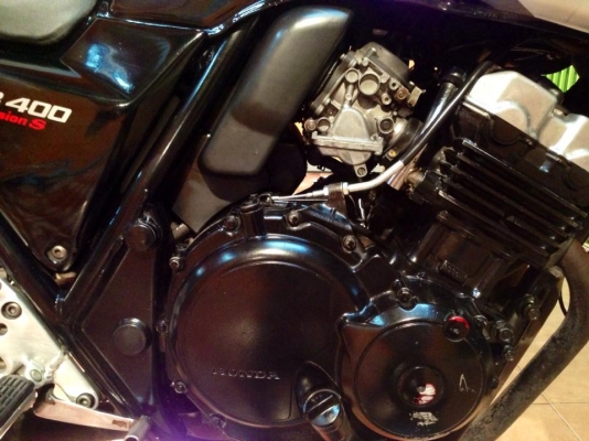 ต้ำพระราม2 ขายHONDA CB400 ปี93 เอกสารอินวอย์ เฟรมเครื่องครบ ราคา59500฿สภาพเเต่งสวยๆเครื่องแห้ง0ดีปล่อยมือสบาย