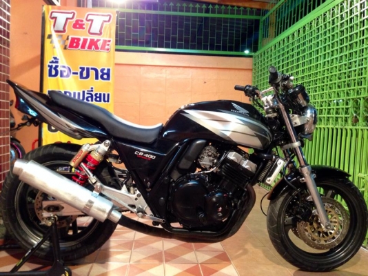 ต้ำพระราม2 ขายHONDA CB400 ปี93 เอกสารอินวอย์ เฟรมเครื่องครบ ราคา59500฿สภาพเเต่งสวยๆเครื่องแห้ง0ดีปล่อยมือสบาย