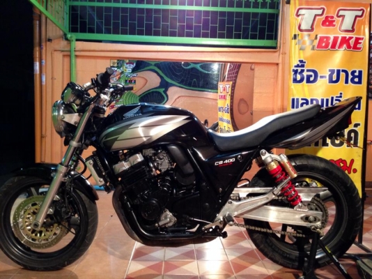 ต้ำพระราม2 ขายHONDA CB400 ปี93 เอกสารอินวอย์ เฟรมเครื่องครบ ราคา59500฿สภาพเเต่งสวยๆเครื่องแห้ง0ดีปล่อยมือสบาย