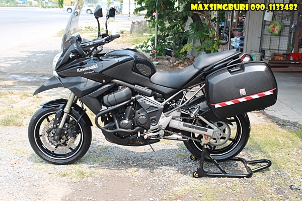 แม็กสิงห์บุรี//KAWASAKI VERSYS650 ปี2011 สภาพสวย ของแต่งทั้งคัน ทะเบียนพร้อม 245000 ด่วน