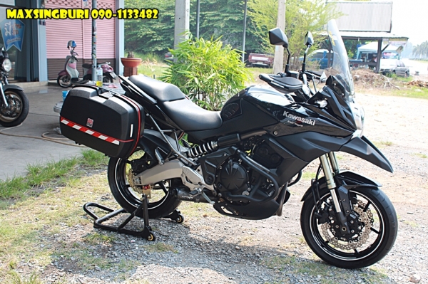 แม็กสิงห์บุรี//KAWASAKI VERSYS650 ปี2011 สภาพสวย ของแต่งทั้งคัน ทะเบียนพร้อม 245000 ด่วน