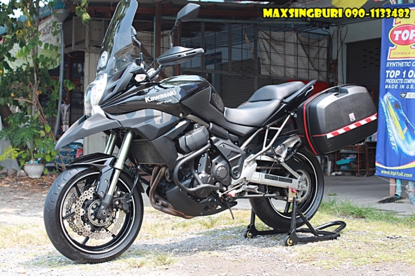 แม็กสิงห์บุรี//KAWASAKI VERSYS650 ปี2011 สภาพสวย ของแต่งทั้งคัน ทะเบียนพร้อม 245000 ด่วน