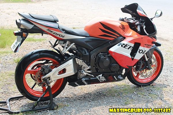 แม็กสิงห์บุรี//HONDA CBR600RR ปี2005 ลาย REPSOL สภาพสวย ทะเบียนพร้อมโอน 195000 ด่วน แม็กสิงห์บุรี//HONDA CBR600RR ปี2005 ลาย REPSOL สภาพสวย ทะเบียนพร้อมโอน 195000 ด่วน