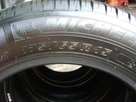 michalin 175-65-15  ปี 13 วิ่งไม่ถึง 1000 Km ขายถูกๆ 1 ชุด 2900 บาท