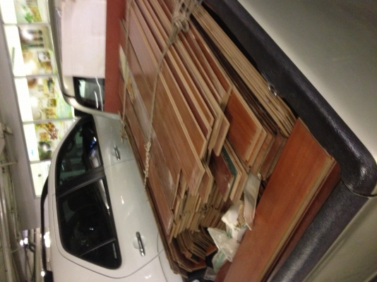 ขายไม้พื้นลามิเนส หน้า 7 นิ้ว 80-90 ตรม ลายไม้สัก ถูกๆ