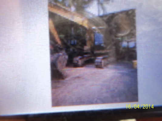 ขายแบคโฮ ยี่ห้อแคท   CAT   120 สภาพ 90เปอร์เซ้นต์