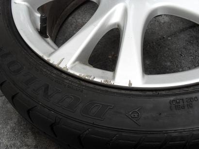 ขายแม็ก mazda2+ยาง DUNLOP SPORT2050 ปี12(1ชุด) 195-45-16 ราคา 5,800
