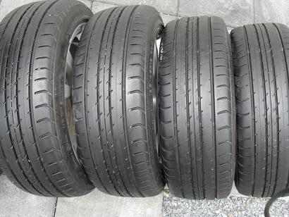 ขายแม็ก mazda2+ยาง DUNLOP SPORT2050 ปี12(1ชุด) 195-45-16 ราคา 5,800