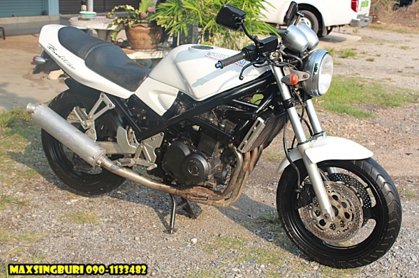 แม็กสิงห์บุรี//SUZUKI BANDIT400 ปี94 สภาพสวย เครื่องดีมากๆ ทะเบียนแท้โอนขนส่ง 69000 ด่วน แม็กสิงห์บุรี//SUZUKI BANDIT400 ปี94 สภาพสวย เครื่องดีมากๆ ทะเบียนแท้โอนขนส่ง 69000 ด่วน