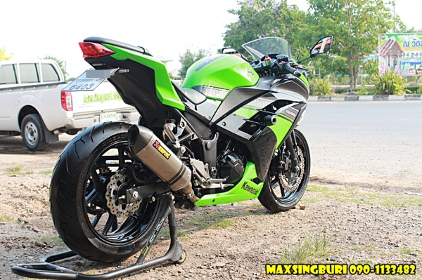 แม็กสิงห์บุรี//KAWASAKI NINJA250 ปี2013 แต่งซิ่งๆ ล้อโต ดิสหน้าคู่ แต่งเพียบ ทะเบียนพร้อม147000 แม็กสิงห์บุรี//KAWASAKI NINJA250 ปี2013 แต่งซิ่งๆ ล้อโต ดิสหน้าคู่ แต่งเพียบ ทะเบียนพร้อม147000
