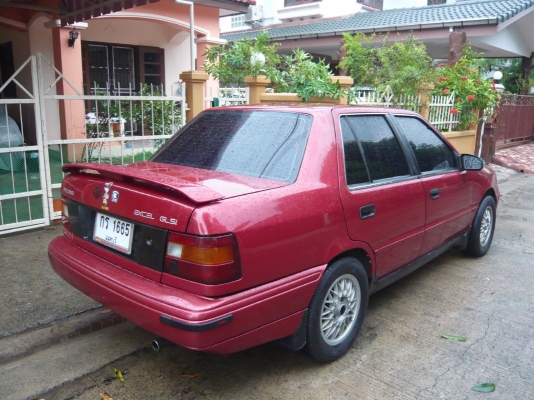 HYUNDAI EXCEL ติดแก๊สLpg ใช้ได้2ระบบ ประหยัดมาก