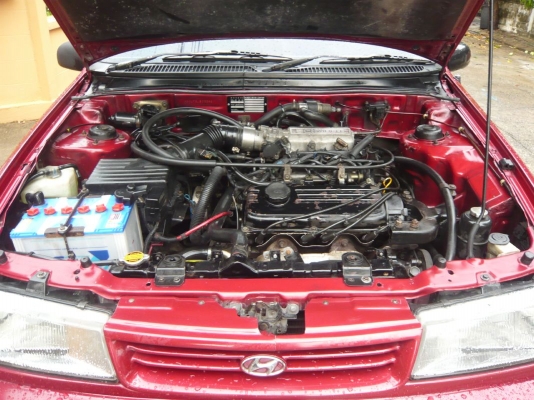 HYUNDAI EXCEL ติดแก๊สLpg ใช้ได้2ระบบ ประหยัดมาก