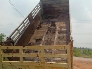 HINO  FM176เครื่องHO7Dเครื่อง195แรง สโลว์ดั้ม2เพลาดั้มสามมิตร