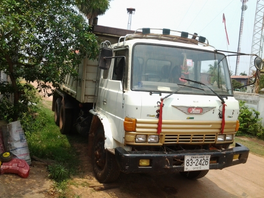 HINO  FM176เครื่องHO7Dเครื่อง195แรง สโลว์ดั้ม2เพลาดั้มสามมิตร