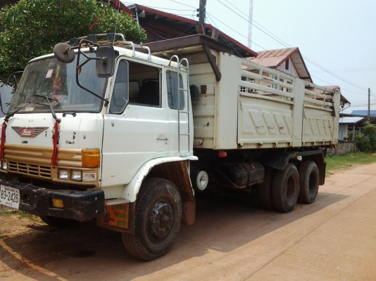 HINO  FM176เครื่องHO7Dเครื่อง195แรง สโลว์ดั้ม2เพลาดั้มสามมิตร