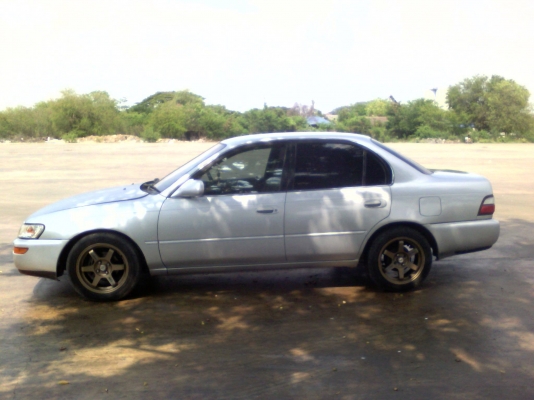 AE101 สามห่วง พร้อมใช้งาน ขับดี LPG ประหยัด เครื่องเสียงพร้อม