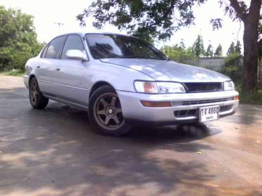 AE101 สามห่วง พร้อมใช้งาน ขับดี LPG ประหยัด เครื่องเสียงพร้อม