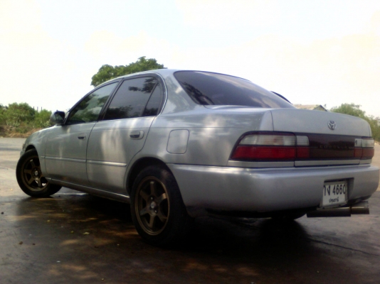 AE101 สามห่วง พร้อมใช้งาน ขับดี LPG ประหยัด เครื่องเสียงพร้อม