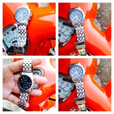 ขายนาฬิกาseiko chronograph 100m no2953 japan  โทร0924462525โส กทม