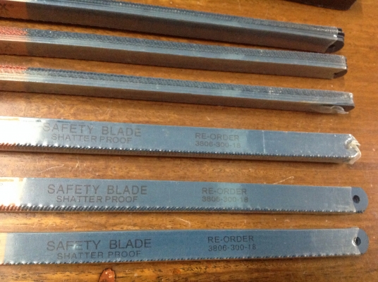 ขายใบเลื่อยตัดเหล็ก SANDVIK 12" 18 TPI , SANDFLEX SUPER HSS BI-METAL