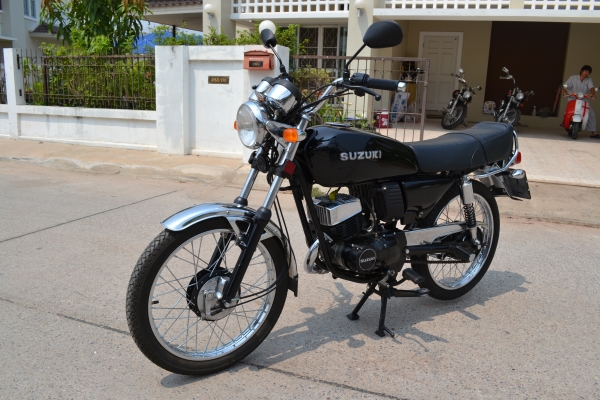 Suzuki TS125 ทำใหม่ทั้งคัน สภาพดี พร้อมทะเบียน